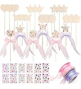 Hoedia 24+37Pcs Foam Crowns & Tiaras for Kids Birthday Party Favors