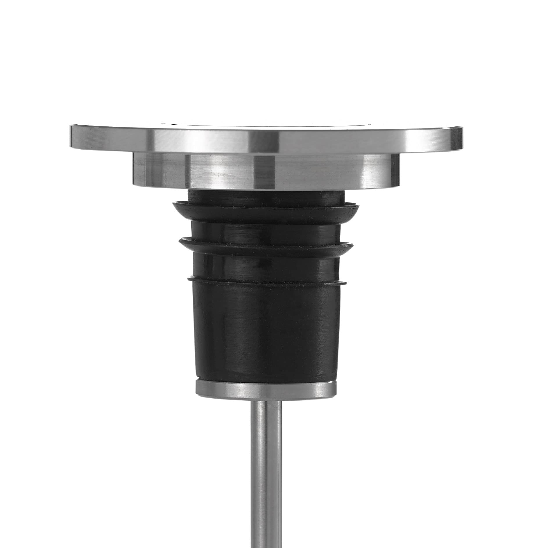 AdHoc FV43 CHAMP - Termometro per vino e chiusura in acciaio INOX, plastica/silicone