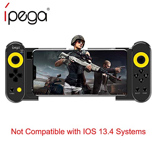 ipega PG-9167 Mobile Game Controller, with Stretch Wireless 4.0 Bluetooth Gamepad Joystick Supports