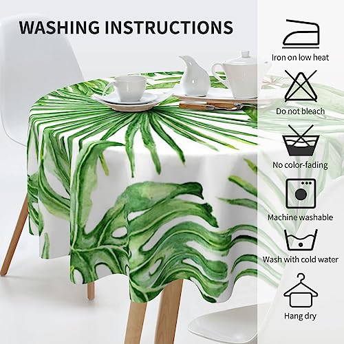 Nappe ronde imperméable antitache 152 cm pour repas sans stress OUSIKA - 7