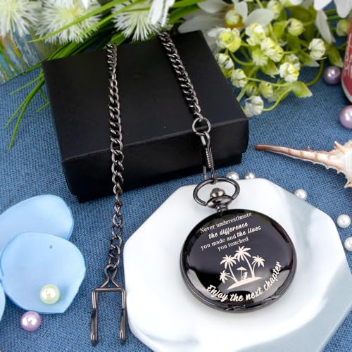 Image of Christmas Valentines Day Fathers Day Stocking Stuffers Birthday New Years Gifts Idea Pocket Watch Gifts