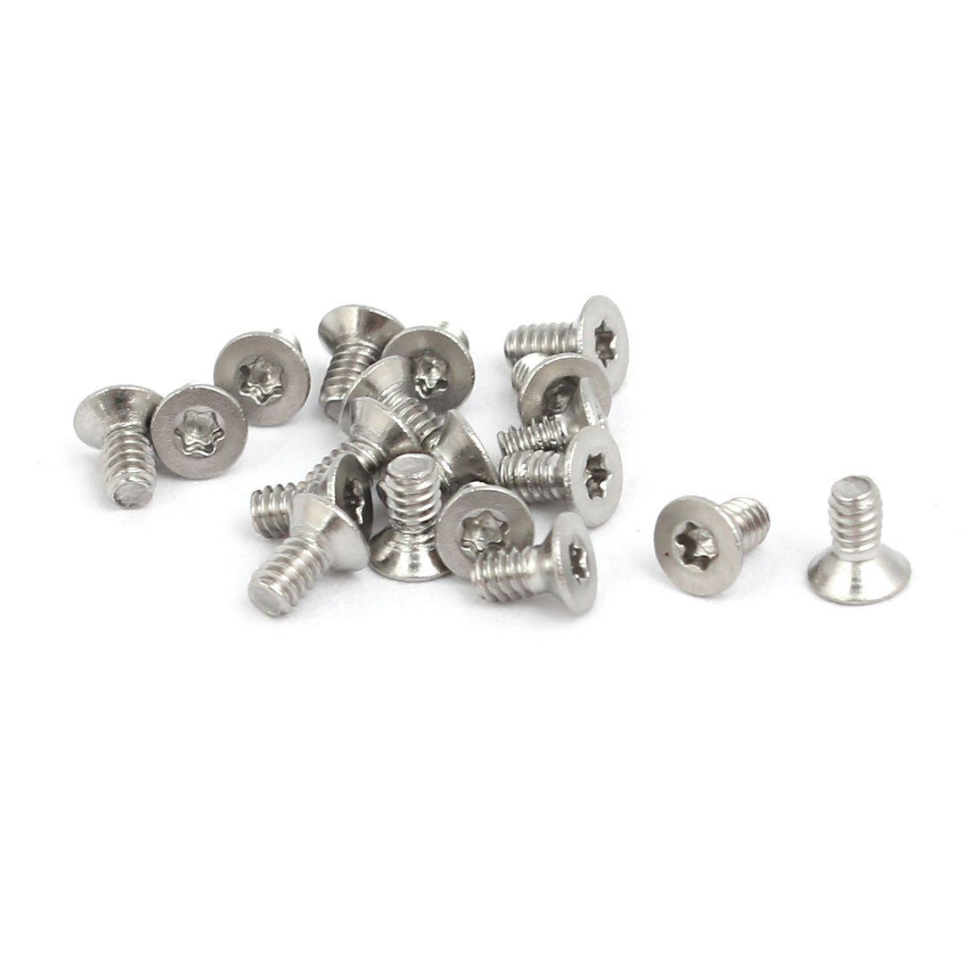 Vite a testa piatta Torx M1.6 M2 M2.5 M3 Bullone ultra sottile a sei lobi in acciaio inossidabile 304 1000 pezzi, 1000 pezzi, M1,6x3mm