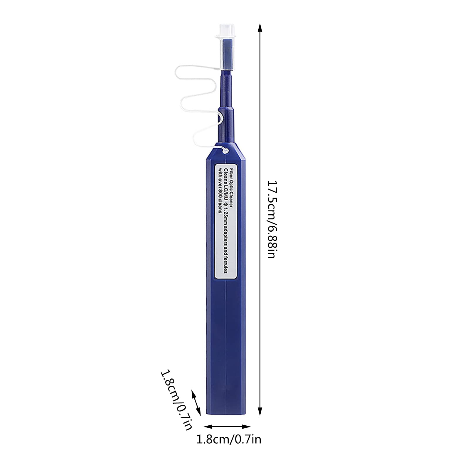 Glasfaserradierstift Zum Radieren, Fiber Op tic Cleaner, Säubern Und Reinigen, Nachfüllbarer Glasradierer Mit Metallspitze, Stufenlos Verstellbar, Touch Faserreiniger Mit 180° -Drehung
