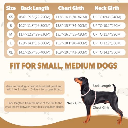 Image of Dog Diapers Suit Period Onesie for Female Dog Sanitary Panties Male Doggy Heat Diapers Cover Fit for Small Medium Dogs Black Plaid /XS