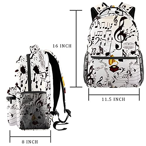 Sac à dos classique décontracté motif atomique pour exprimer votre style