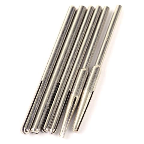 LETAOSK 6pcs Split Mandril Cónico y Recto Cover