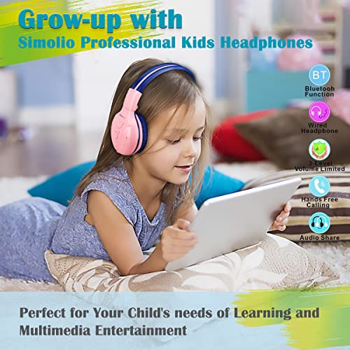 SIMOLIO Casque Audio Enfant, Casque pour Enfant, Ecouteurs sans Fil avec Microphone pour Enfants, Casque et Ecouteurs… - Les Beatles, Paul McCartney, John Lennon, RIngo Starr, George Harrison SIMOLIO Casque Audio Enfant, Casque pour Enfant, Ecouteurs sans Fil avec Microphone pour Enfants, Casque et Ecouteurs… – Image 5
