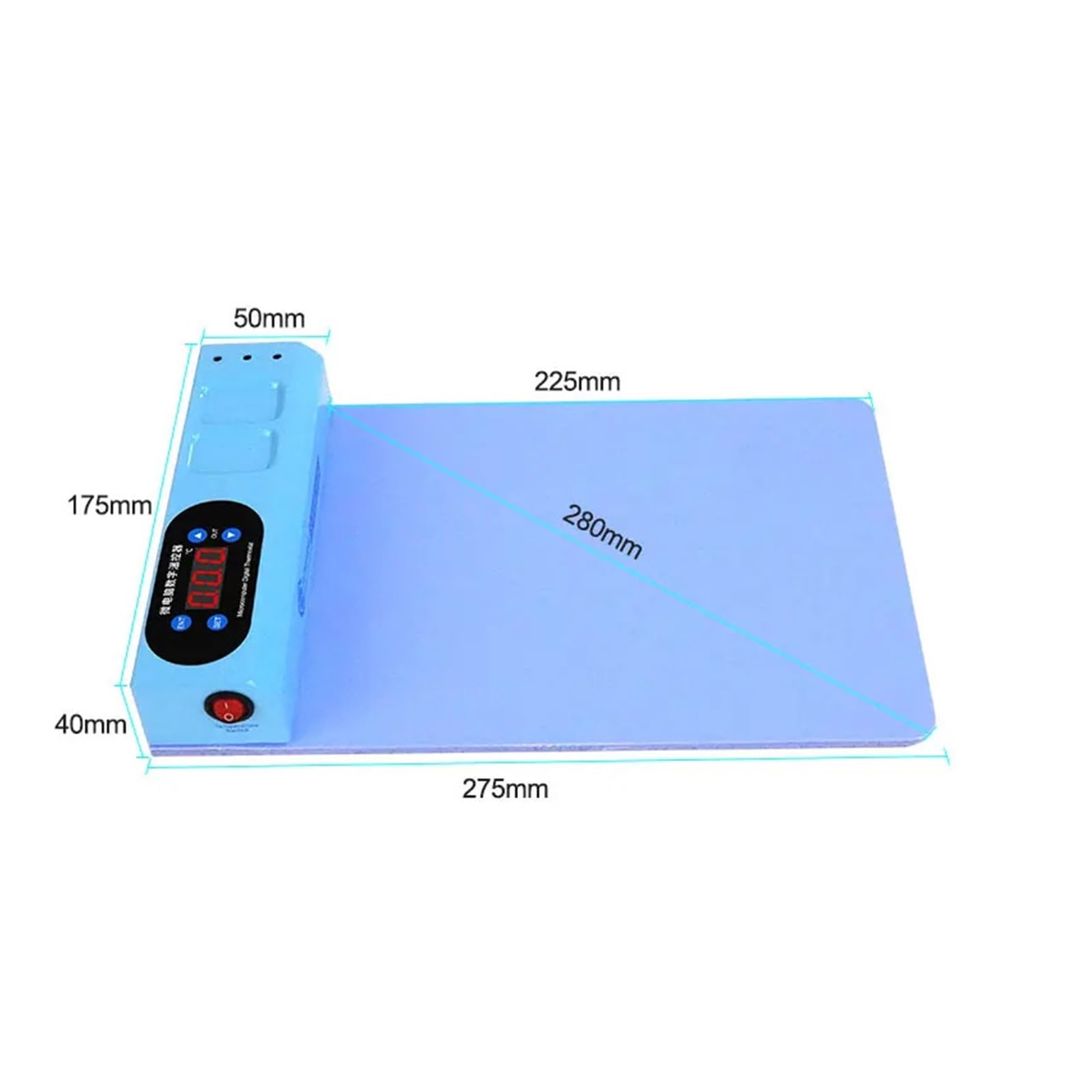 Mini séparateur d'écran LCD S-918E, étape de chauffage à température uniforme, Station de préchauffage spéciale for la réparation de téléphones portables
