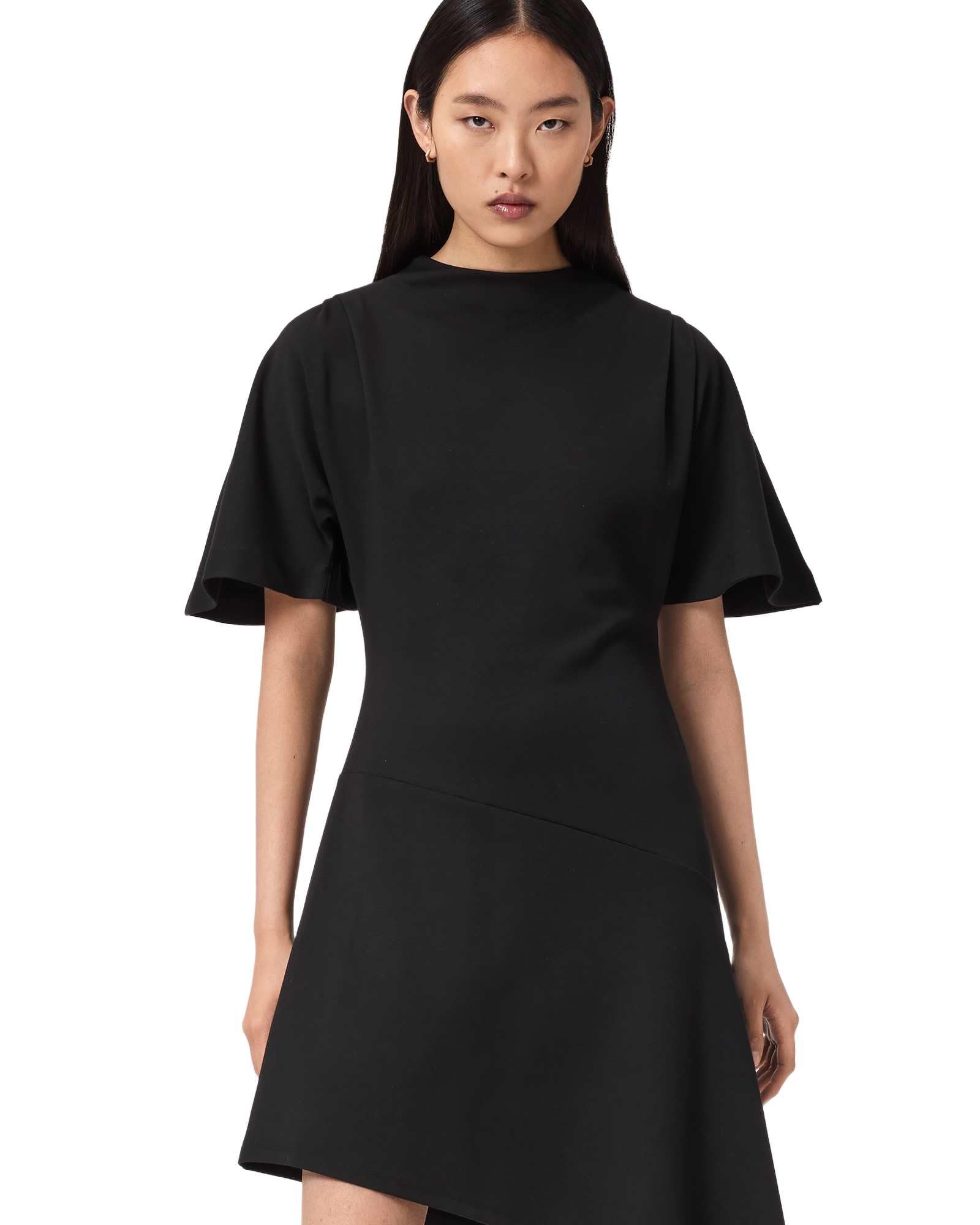 Allsaints Mini Abito Rosa sopra Il Ginocchio da Donna