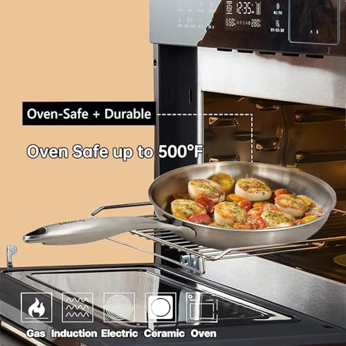 Dr.Hows ESSENTIAL Tri-Ply Stainless Steel Wok Pan thumb #4