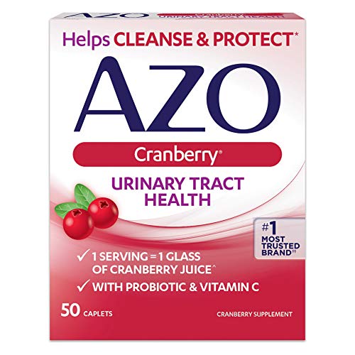 AZO Cranberry Urinary Tract Health, 50 Caplets Each (Pack of 10)