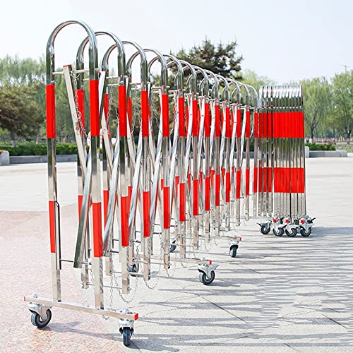 Barrière mobile extensible en acier inoxydable pour sécurité - 3