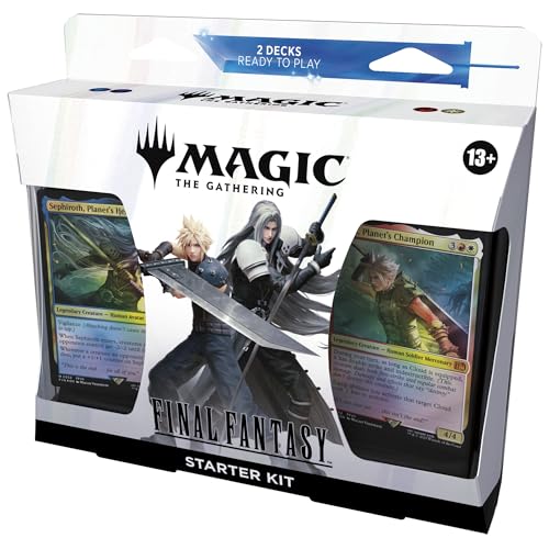 Magic: the Gathering - Final Fantasy Starter Kit - Learn Magic With 2 Ready-To-Play Decks (2-Player Card Game for Ages 13+)