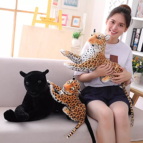 Image of Tickles Cute Leopard Soft Stuffed Plush Animal Toy for Kids Boys & Girls Birthday Gifts (Color: Brown Size: 30 cm)