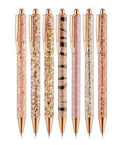 Stylos fantaisie scintillants avec recharges, l'idée cadeau parfaite pour femme