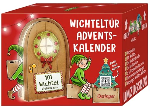 Wichteltür-Adventskalender. 101 Wichtel ziehen ein: Adventskalender ab 4...