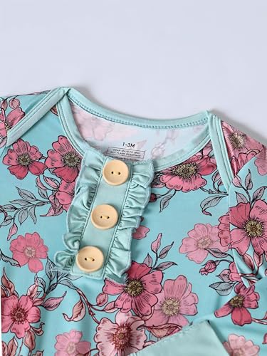 Image of Baby Newborn Knotted Gown, Soft Breathable Viscose from Bamboo for Infant Home Coming Outfit, Knotted Gown with Headband