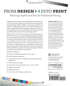 From Design into Print: Preparing Graphics and Text for Professional Printing