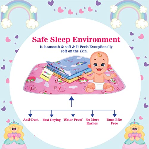 Image of Kwitchy Baby Bedding Set for New Born Essential Combo (0-6 Months) (4PCS Set)