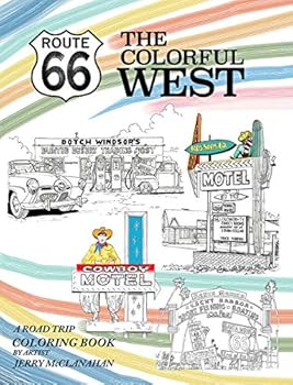 Paperback Route 66 the Colorful West Book