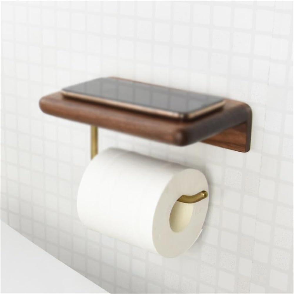 Portarollos Cocina Portarrollos de cocina montado en la pared, toallero de papel de cocina, portarrollos de cocina sin perforación con estante de almacenamiento espacioso for cocina Portarrollos Papel