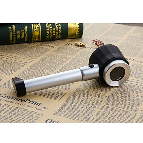 45 Times Magnifying Glass With Light High Magnification Hd Identification Stamp, Tobacco, Jewellery Handheld Magnifying Glass Magnifier #TOP4
