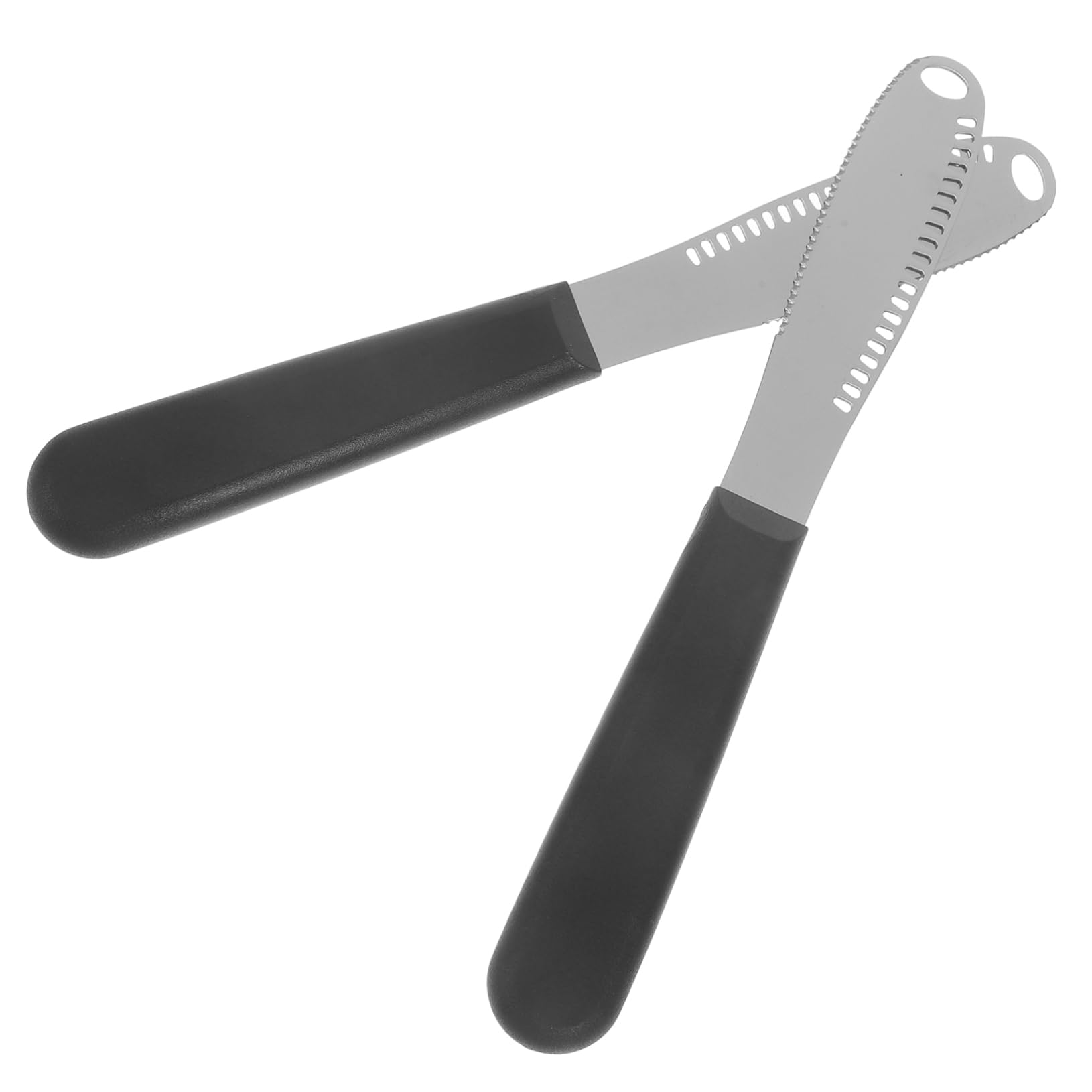 Garneck 3sets Butter Spreader Ketchup Spatula Multi-function Cheese Slicer Easy Cheese Cutting Tool Portable Home Accessory 2pcs*3