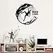Autocollant mural mode créatif sticker mural escalade motif décalcomanie peinture murale garçon adolescent chambre intérieur décalcomanie affiche 70X65Cm