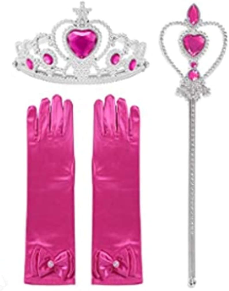 DH Sleeping Beauty Princess Party Girls Costume Dress with Cosplay Accessories - Image 7