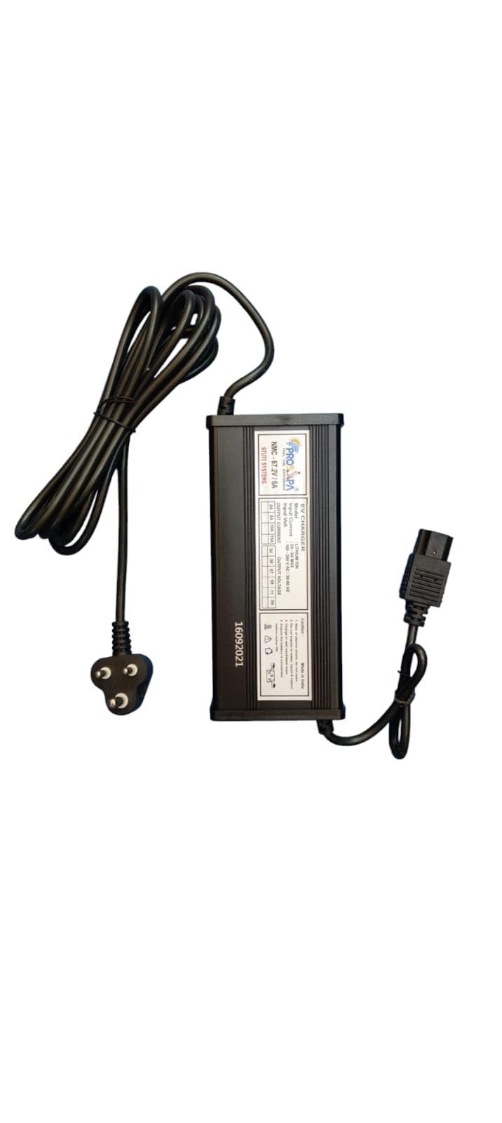 Lithium-Ion Battery Charger – Fast Charging for Li-Ion Batteries, Universal Compatibility, Compact Design (60V / 6 Amps (Max: 67.2 V))-image-37