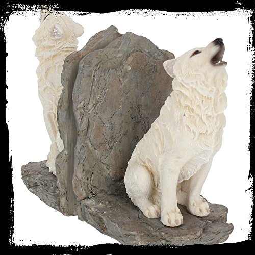 Nemesis Now Wardens of The North Bookends Unisex Buchstütze Standard Polyresin Gothic