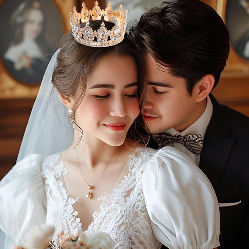 Diadema para novias y mujeres elegante accesorio de cristales y zinc 7