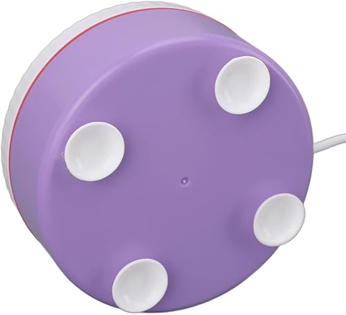 Miniatura 8 de Mini lavadora turbo,Lavadora plegable de gran capacidad mejorada de 11 litros,Mini lavadora automática ultrasónica ligera Turbo Lavadora (violeta)