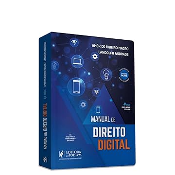 Capa do livro Manual de Direito Digital (2024)