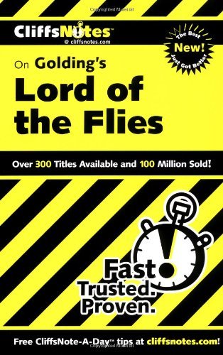 Notes on Golding's "Lord of the Flies" (Cliffs ... B011T6TWGG Book Cover