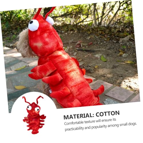 Disfraz de langosta para perros talla XL rojo miniatura 6