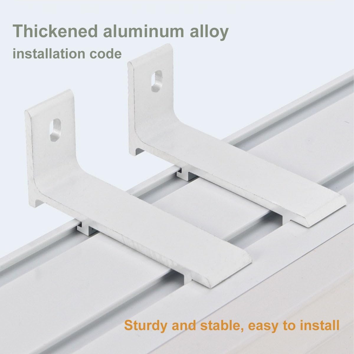Double Curtain Track System - 310cm Silent Baffle Rail with Integrated Side Installation, Splicable Sliding Rail Pulley for Smooth Operation - Ideal for Home Décor