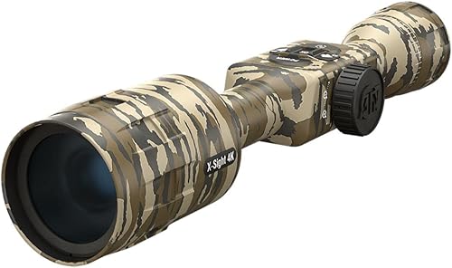 ATN X-Sight-4K 3-14x Pro Edition - Rifle de caza inteligente díanoche, roble musgo DGWSXS3144KPBL