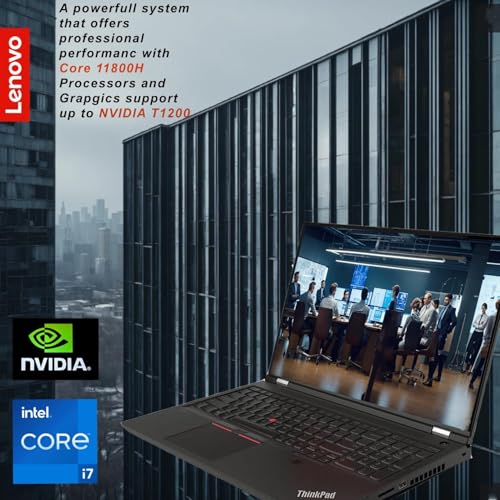 Image of Lenovo ThinkPad P15 G2 Professional Mobile Workstation Laptop | Intel Core i7-11800H | NVIDIA T1200 Dedicated Graphics | 15.6 inch FHD IPS | 128GB RAM | 6TB PCIe SSD | Windows 11 Pro | WOWPC USB