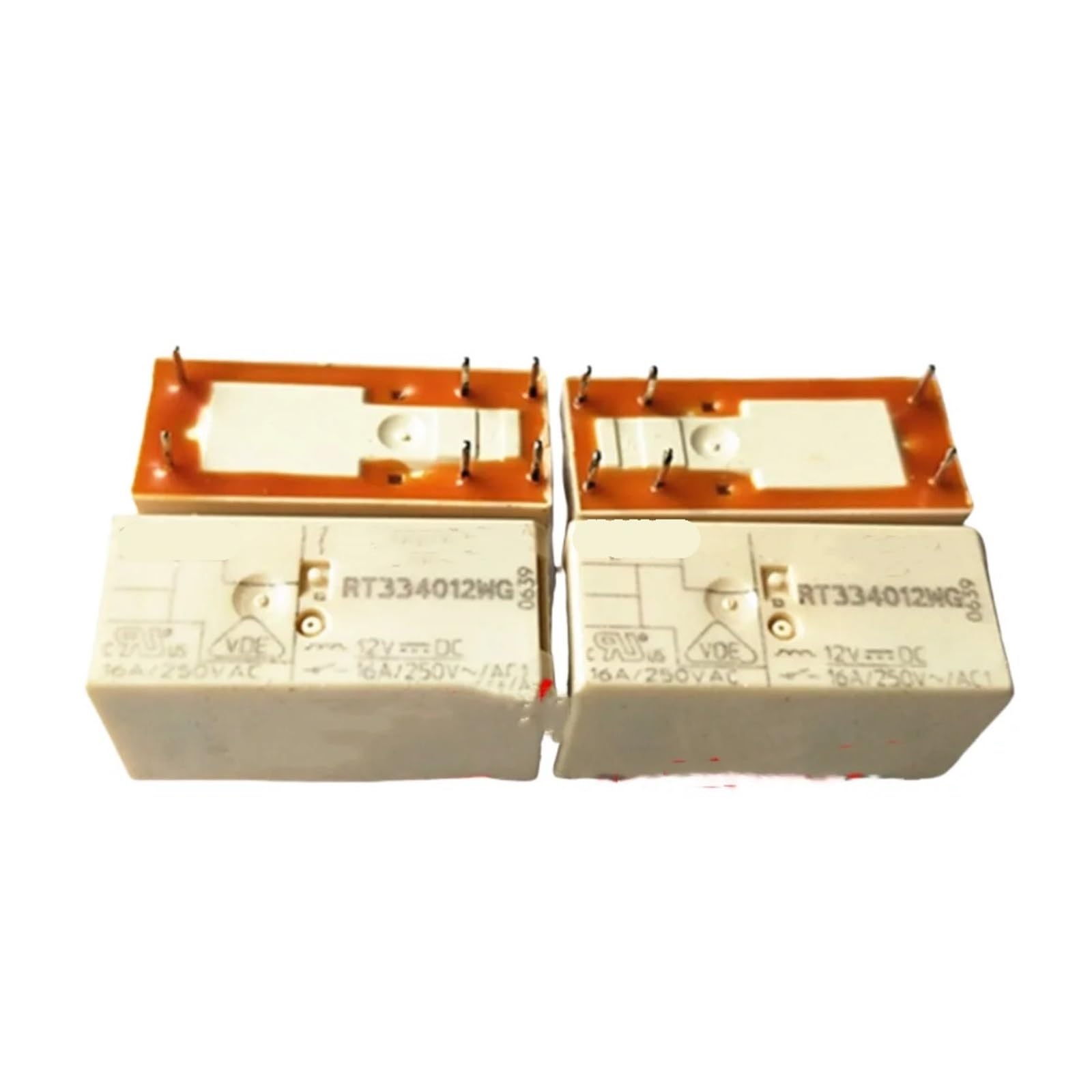 ICXLPMC 1pc RT334012WG Power Relais 16A 250VAC 12VDC 6 pins
