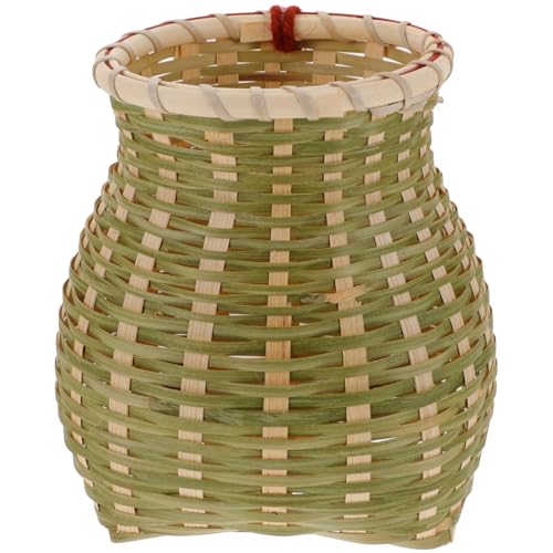 BCOATH Hand Woven Bamboo Basket Boys and Girls Toy Storage Decorative Boys and Girls' Backpack