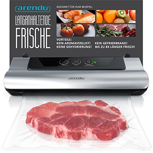 Arendo - Vakuumierer Vakuumiergerät Folienschweißgerät Nahrungsmittelversiegler - natürlichen Konservierung von… – Bild 3