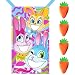 JOYIN Easter-Themed Bunnies Family Toss Game with 4 Carrot Design Bean Bags Party Favor Supplies, Games Pack and Decoration in Easter for Kids