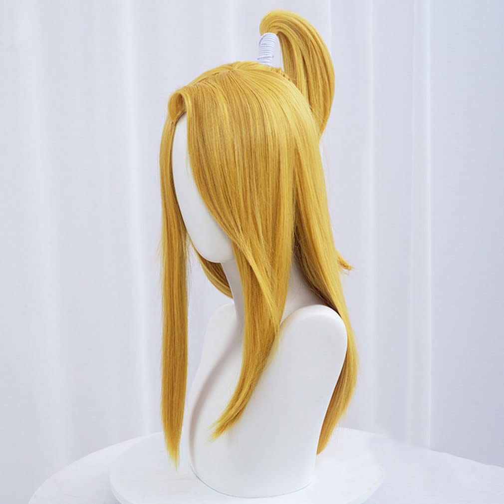 Amazon.com: Akatsuki Deidara Blonde Golden Yellow Cosplay Wig