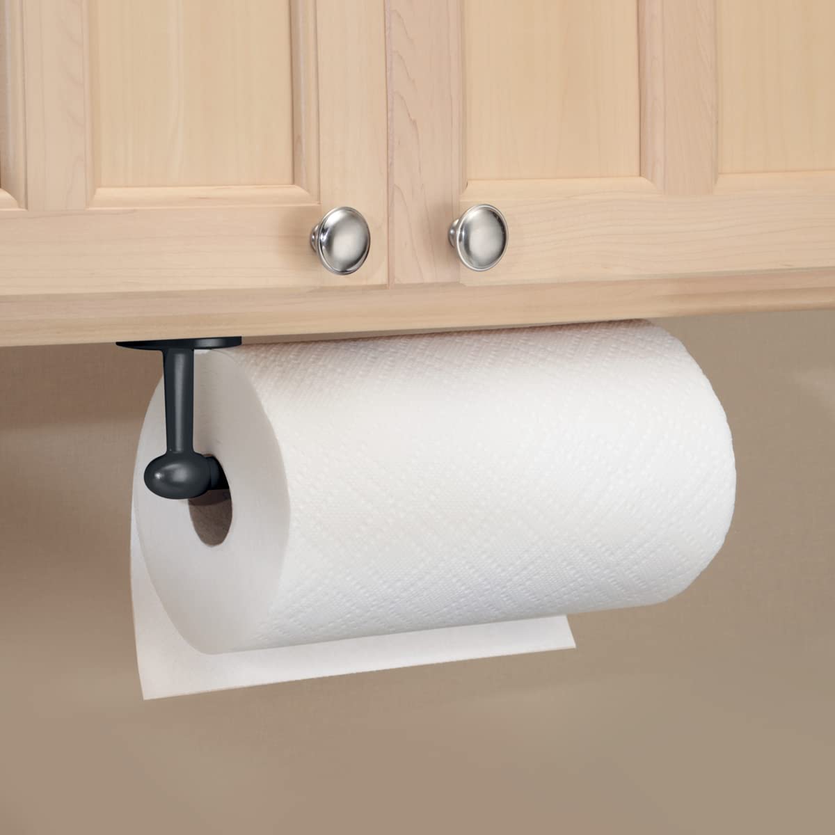MENNYO Portarotolo da Cucina,Porta Rotolo da Parete o Autoadesivo Acciaio Inox,Nessuna