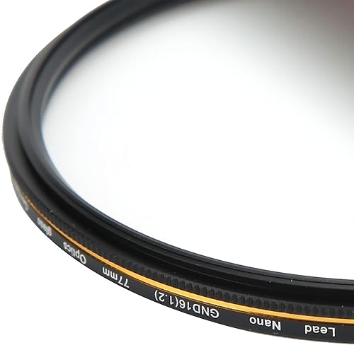 Miniatura 9 de Filtro GND16 ND de densidad neutra, filtro variable de vidrio óptico ultradelgado, filtro de gradiente ND, accesorio de fotografía (3.031 in)