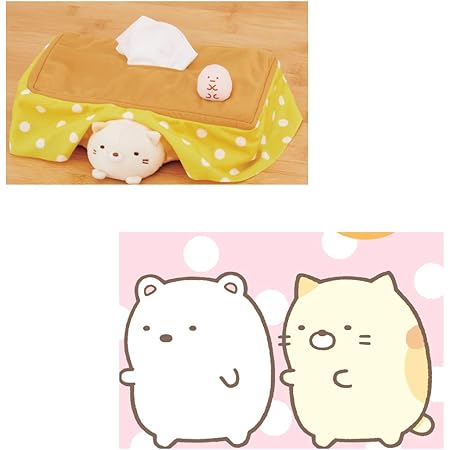 Amazon すみっコぐらし こたつ ぬいぐるみ ティッシュbox ケース カバー インテリア グッズ すみっこぐらし ねこ アニメ 萌えグッズ 通販