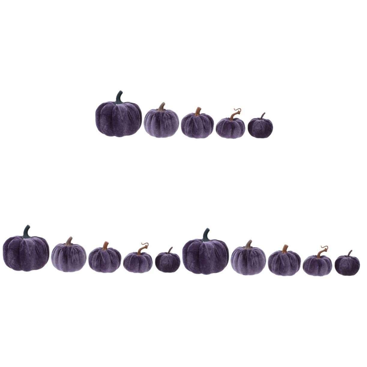 MAGICLULU 15 Pezzi Di Zucca Di Schiuma Di Flanella Decorazione Della Zucca Da Tavolo Zucche Per La Decorazione Ornamento Delle Zucche Del Raccolto Decorazione Di Nozze Zucche Fai Da