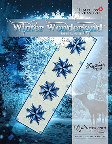 Patron Paper Piecing Snow Flake Judy Niemeyer pour patchwork haut de gamme