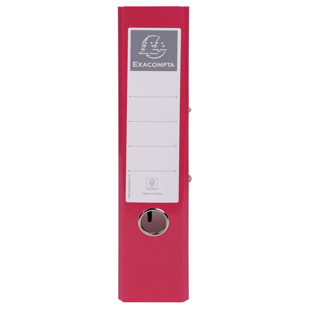 Exacompta - Ref 53244E - Prem'Touch PP Lever Arch File - 320 X 300mm In Size, 2 Rings, Can Hold A4 Documents, 50mm Spine, 55mm Rings, FSC-Certified - View #6